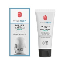 VICAN WISE MEN - BALD HEAD 3in1 CARE CREAM FRESH 100ml 5160/2